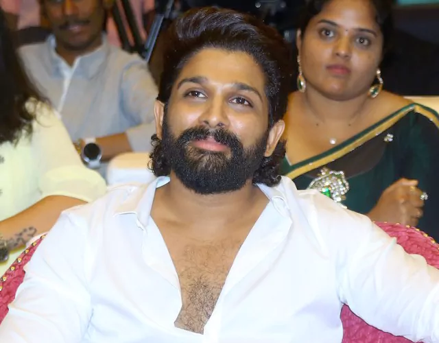 Allu Arjun at Baby Thanks Meet